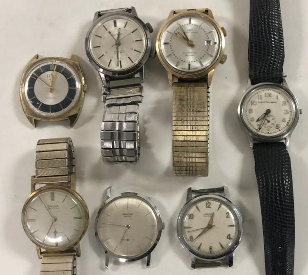 (7) VINTAGE MENS WRISTWATCHES, FROM BROOKLYN ESTATE WE (1 of 2)