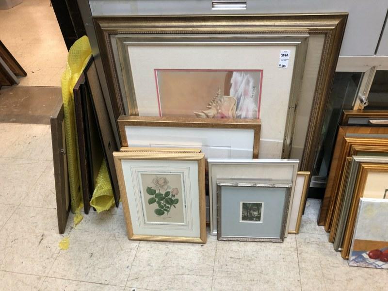 LOT OF 11 PCS OF ARTWORK INCLUDING PASTELS FROM SALLY (1 of 3)