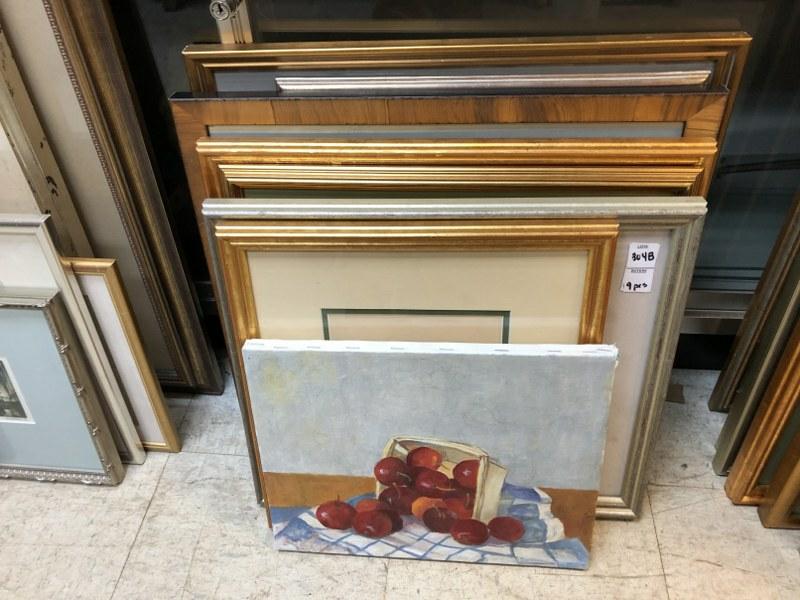 LOT OF 9 PCS OF ARTWORK BY SALLY BEREGR, AN ARTIST FROM (1 of 8)