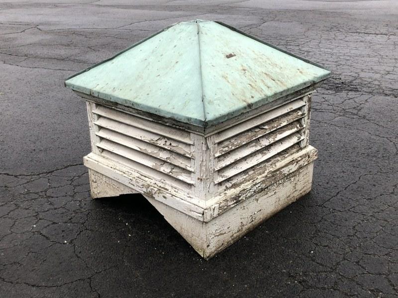 OLDER CUPOLA W/COPPER PATINA ROOF, FROM BROOKLYN NY (1 of 4)