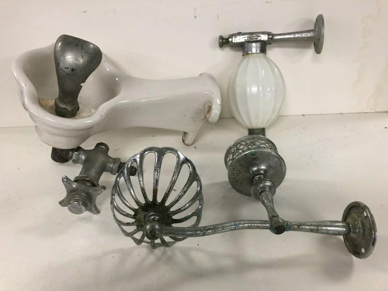 COOL OLDER LOT INCL. PORCELAIN DRINKING FOUNTAIN, (1 of 5)