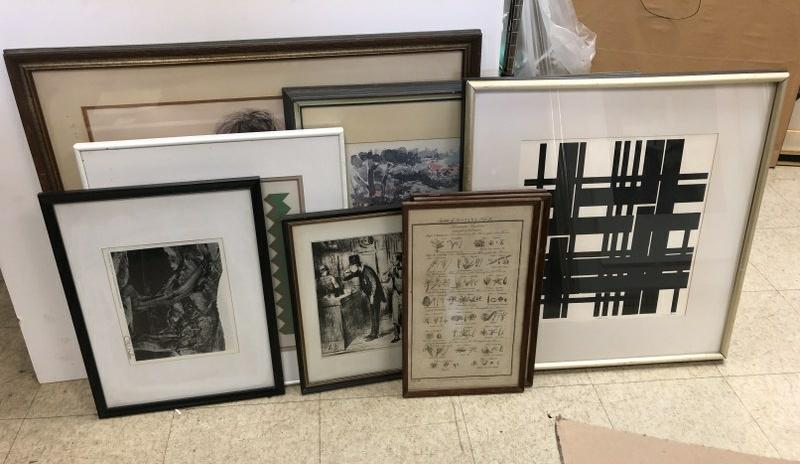 (9) PCS. MISC. ARTWORK PRINTS, SOME SIGNED, SOME (1 of 7)