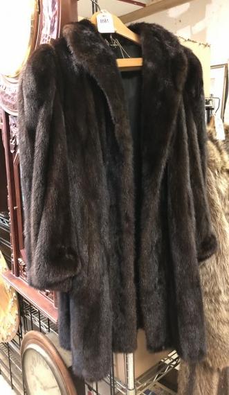 LADIES MINK COAT, FROM LOCAL ESTATE, GOOD CONDITION, (1 of 1)