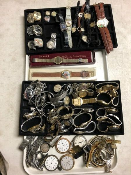 ESTATE LOT VINTAGE & OLDER WATCHES, IN AS FOUND (1 of 7)