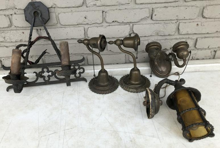 OLD LIGHTING LOT FROM BROOKLYN NY ESTATE (1 of 7)