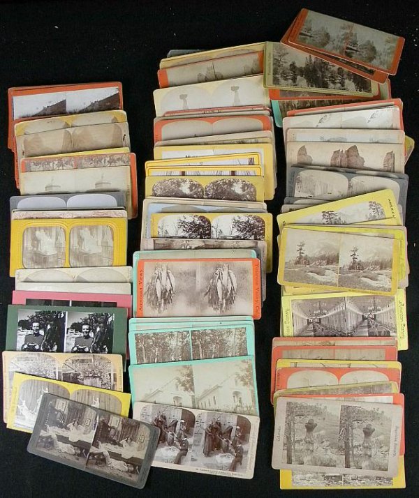 LOT MIXED STEREO CARDS INCLUDING WESTERN ETC: NICE LOT OF MIXED STEREO CARDS INCLUDING WESTERN, OVERALL GOOD CONDITION. DIVERSIFIED, GOOD DEALER LOT.