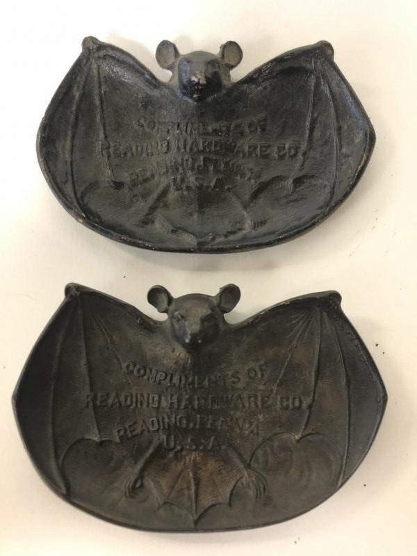(2) ADVERTISING BAT TRAYS , READS- COMPLIMENTS OF (1 of 5)