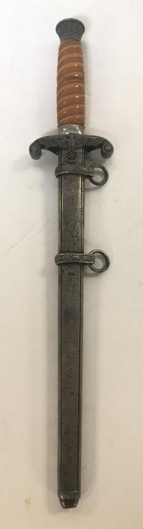 WW II GERMAN MILITARY OFFICERS DAGGER, FOUND IN LOCAL (1 of 4)