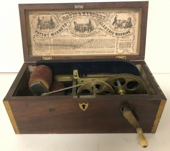 DAVIS & KIDDER'S PATENT MAGNETO ELECTRIC MACHINE FOR (1 of 6)