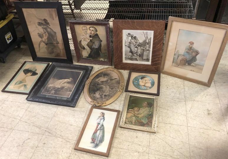 (9) FRAMED PRINTS & (1) WATERCOLOR FROM PROVIDENCE (1 of 7)
