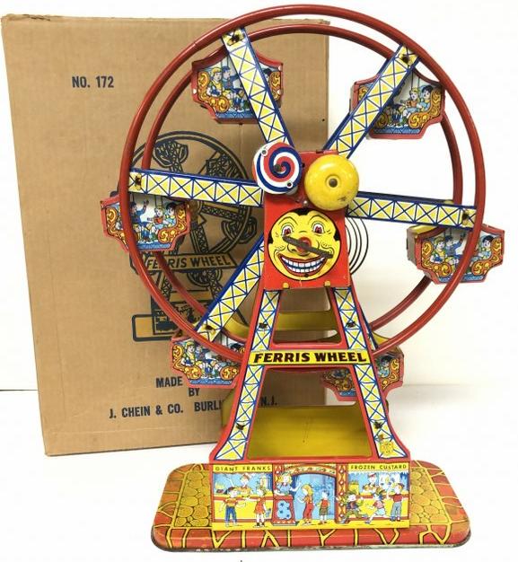 J CHEIN MECHANICAL FERRIS WHEEL IN ORIGINAL BOX, IN (1 of 5)
