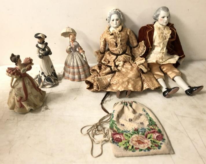 ESTATE LADIES LOT INCL. (3) LENOX FIGURINES, GEORGE & (1 of 5)