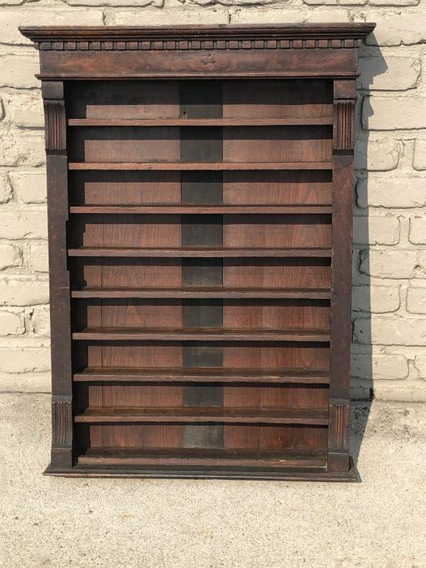 CIRCA 1900 OAK BILLIARDS BALL RACK, FROM HUDSON VALLEY (1 of 3)