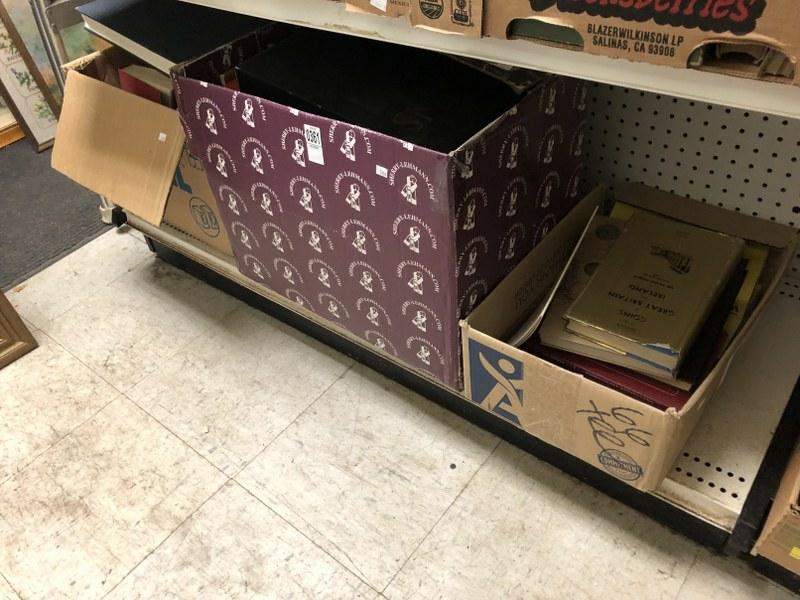 3 BOXES OF MISC OLDER COIN BOOKS (1 of 4)