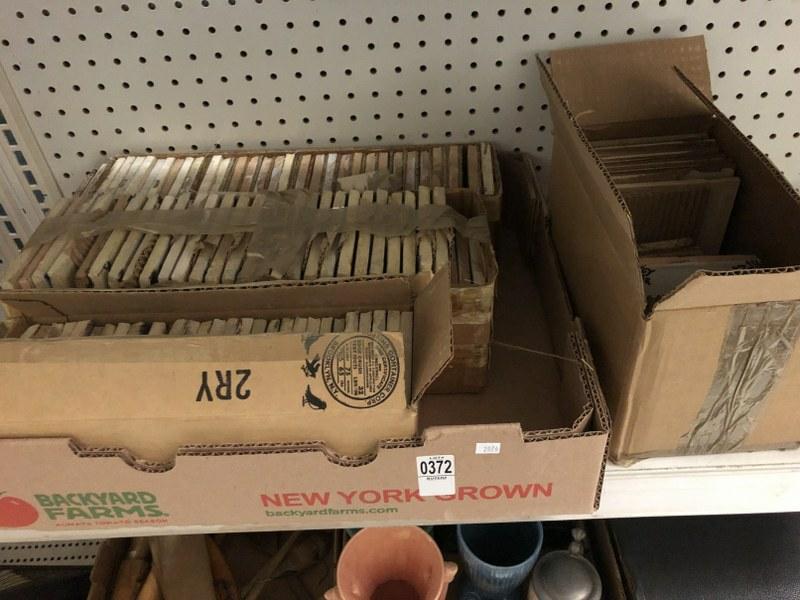 3 BOXES OF DECORATIVE DUTCH TILES FROM NEW YORK CITY (1 of 4)