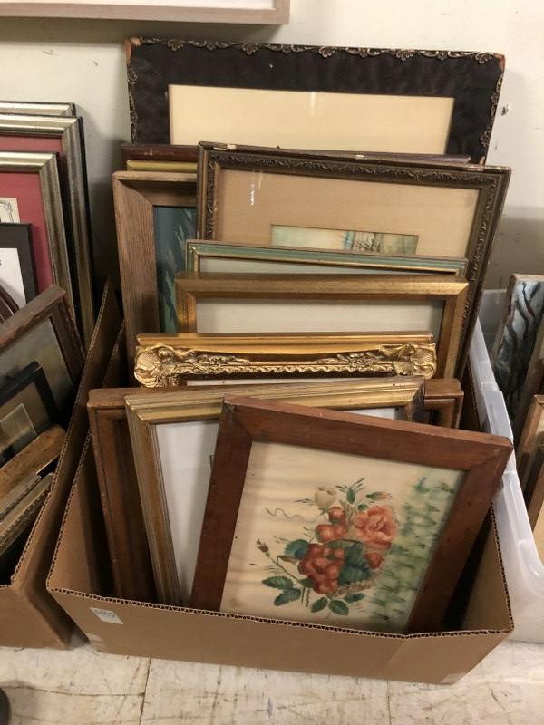 LOT OF 12 FRAMED PRINTS, PAINTINGS, ETC., FROM WEEKEND: LOT OF 12 FRAMED PRINTS, PAINTINGS, ETC., FROM WEEKEND WOODSTOCK ESTATE OF AWARD WINNING LIGHTING DESIGNER