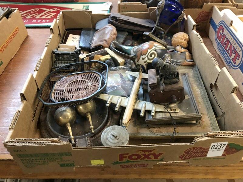MISC ESTATE LOT INCUDING EYEGLASSES, POTTERY, ETC (1 of 9)