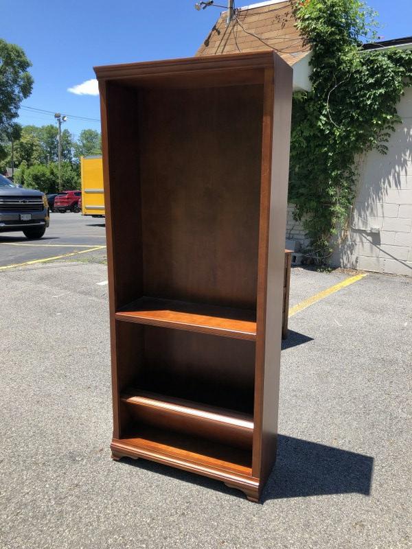 CONTEMPORARY BOOKCASE, NICE AND CLEAN ,MEASURES 72" (1 of 2)