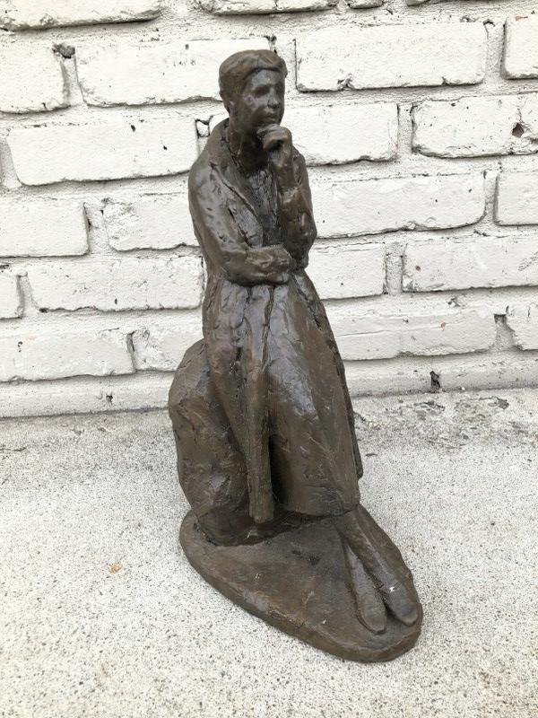 MAQUETTE OF ELEANOR ROOSEVELT, SIGNED ILLEGIBLY AND (1 of 6)