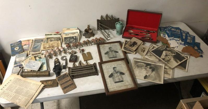 MISC. ESTATE INTERESTING LOT, OLD POSTCARDS, GOP (1 of 10)