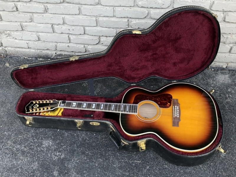 GUILD F 412 ACOUSTIC GUITAR, FROM LOCAL ESTATE OF A (1 of 10)