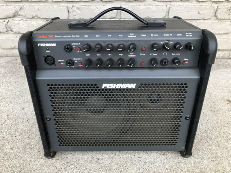 FISHMAN LOUDBOX 100 AMPLIFIER FROM LOCAL ESTATE OF (1 of 5)