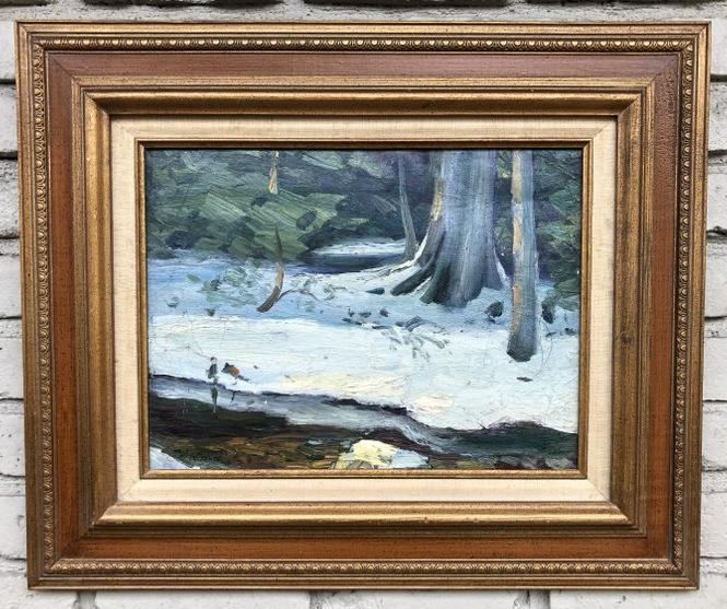 WALTER GOLTZ (1875-1923) IMPRESSIONIST O/C LANDSCAPE M (1 of 3)