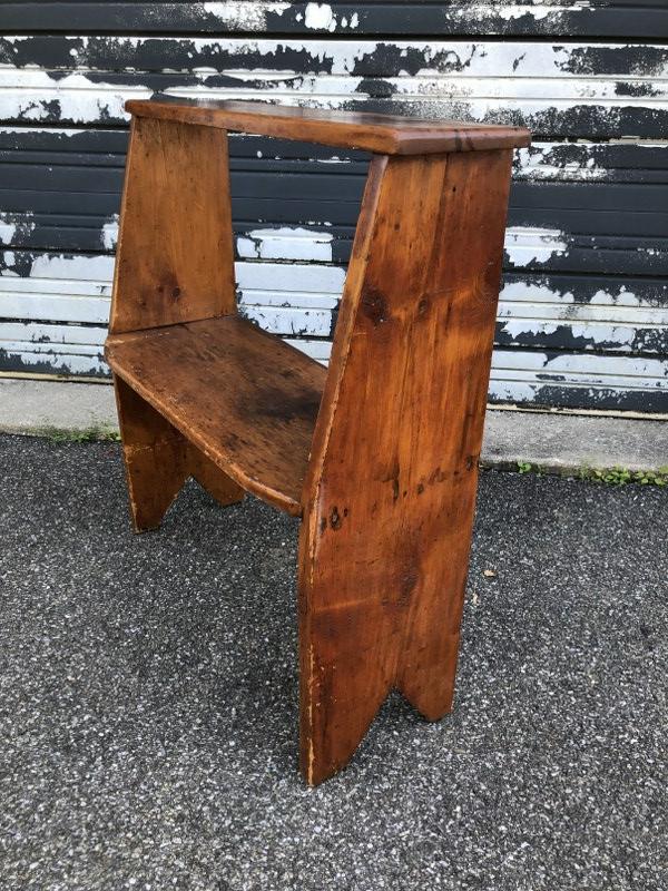 PINE SHELF, MEASURES 34.5" W , BASE IS 12.5" DEEP AND: PINE SHELF, MEASURES 34.5" W , BASE IS 12.5" DEEP AND 37" HIGH