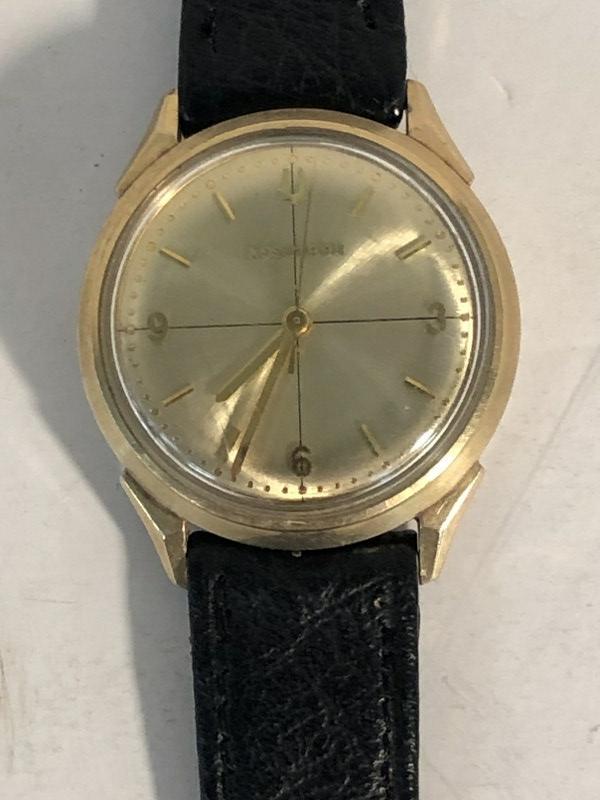 VINTAGE BULOVA ACCUTRON MENS WRISTWATCH, C14568 IS THE: VINTAGE BULOVA ACCUTRON MENS WRISTWATCH, C14568 IS THE SERIAL NUMBER, FROM LOCAL ESTATE, NOT RUNNING, RIGHT OUT OF THE DRESSER DRAWER.