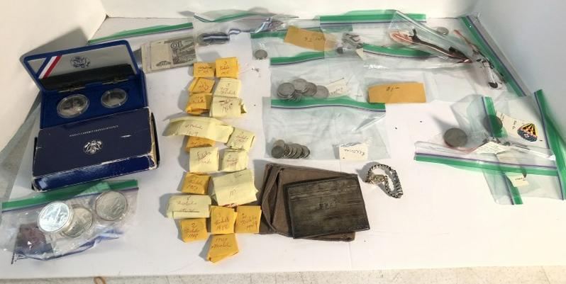 ESTATE LOT OF OLD NICKELS WRAPPED WITH QUANTITIES AND (1 of 7)