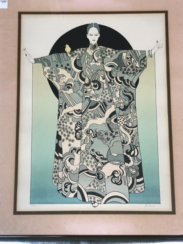 LITHOGRAPGH SIGNED ANDREWS NO. 134 OF 300, CIRCA 1960'S (1 of 4)