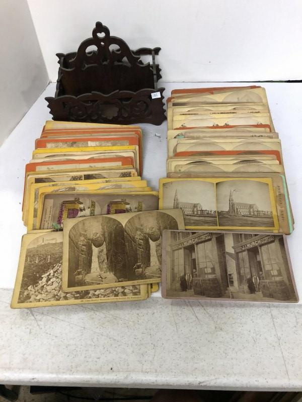 (101) STEREOVIEW CARDS AND VIEWER FROM LOCAL ESTATE, (1 of 10)