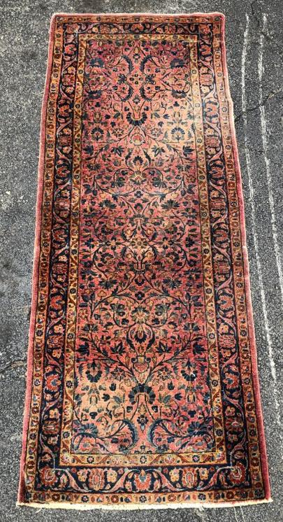 HANDMADE ANTIQUE ORIENTAL RUNNER, FRESH FROM WOODSTOCK (1 of 4)