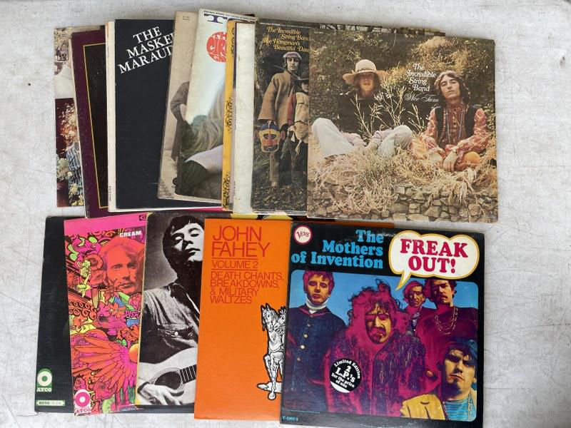 21 1960s LP LOT ZAPPA, JOHN FAHEY, BLIND FAITH, PAUL (1 of 4)