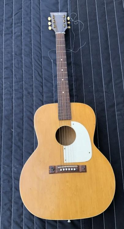 Vintage Airline Acoustic Guitar 1950 s 60 s Hollow Body