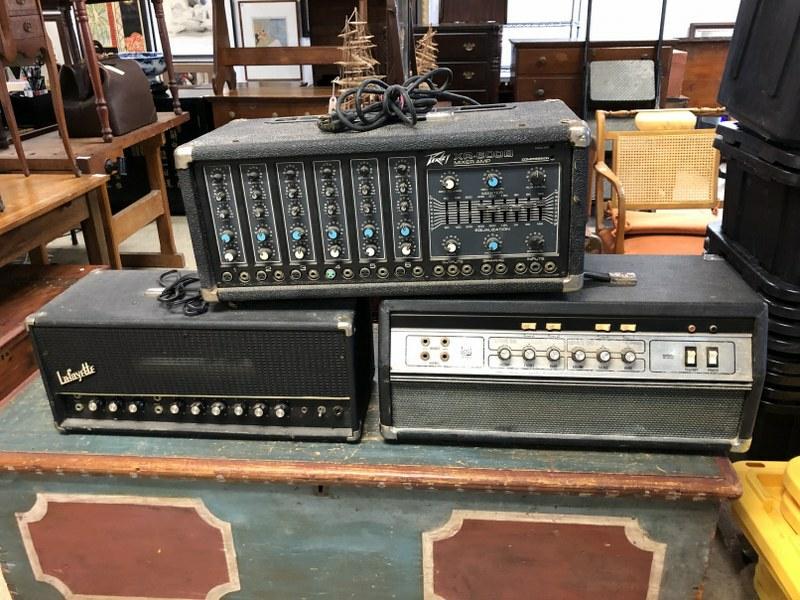 (3) PC. BAND LOT OF VINTAGE EQUIPMENT FROM A WOMAN WHO (1 of 9)