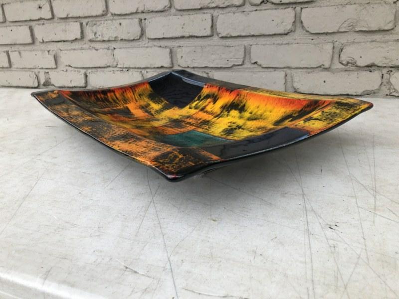 POOLE POTTERY ENGLAND LARGE SERVING PLATTER BOWL IN (1 of 4)