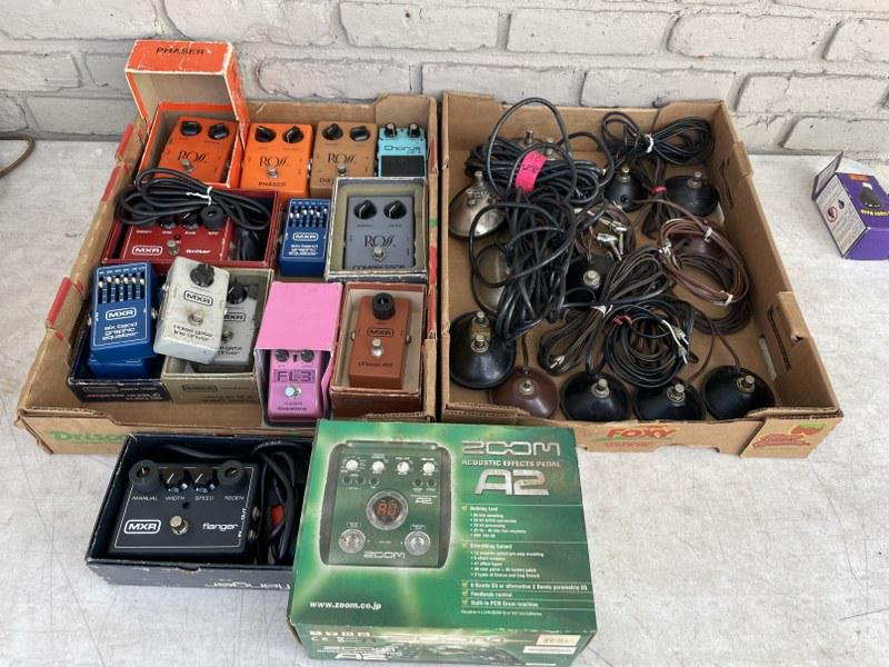 EFFECTS PEDAL LOT- ROSS MXR GUYATONE. UNTESTED. (1 of 2)