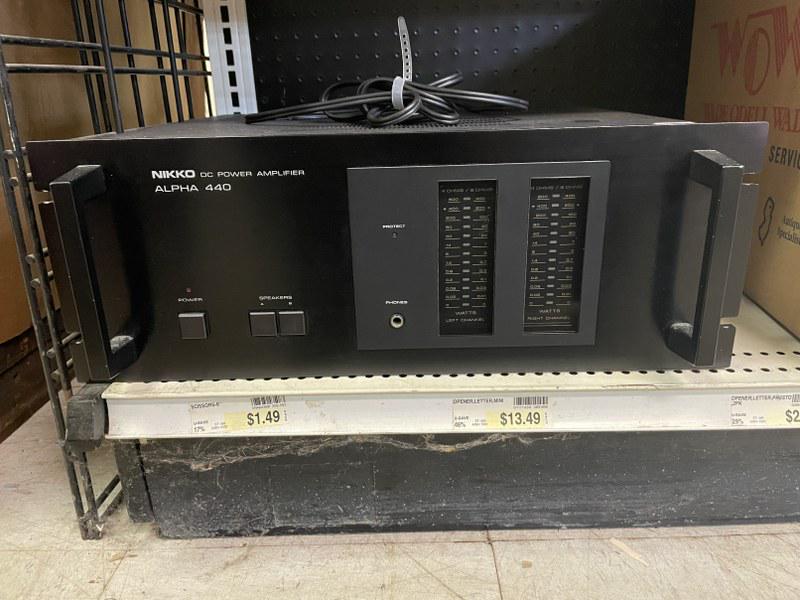 NIKKO A-800 STEREO AMPLIFIER 本体 NIKKO A-800の仕様 ニッコー/日幸電子