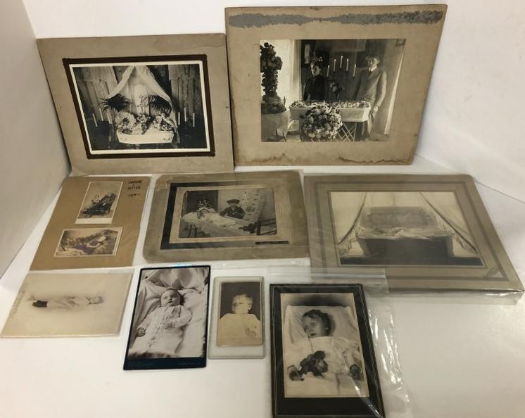 (9) POSTMORTEM PHOTOGRAPHS OF CHILDREN, FROM NYC ESTATE (1 of 10)