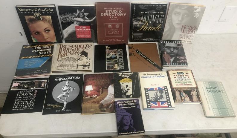 LOT OF 17 BOOKS ON CINEMA AND HOLLYWOOD INCLUDES GEORGE (1 of 5)