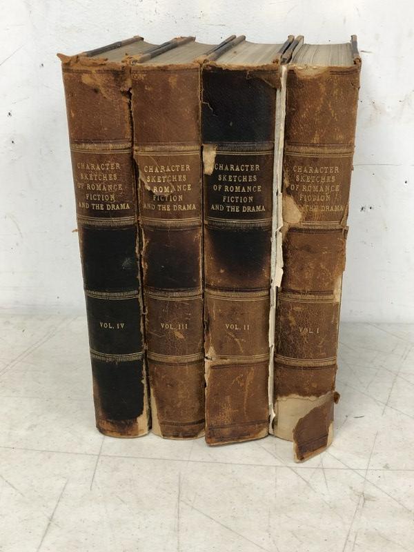 (4) VOL. SET CHARACTER SKETCHES OF ROMANCE, FICTION AND (1 of 4)