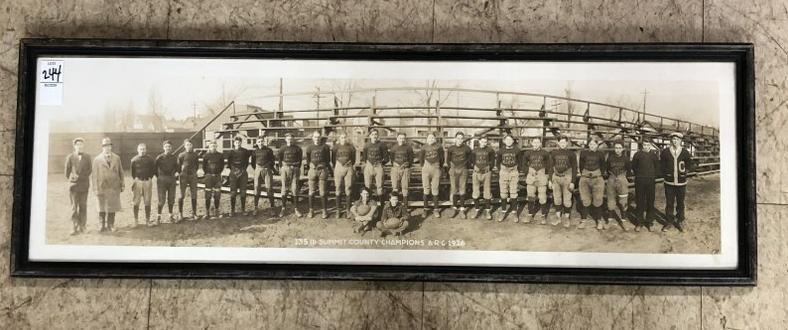 PANORAMIC PHOTOGRAPH TITLED " 135 POUND SUMMIT COUNTY (1 of 5)