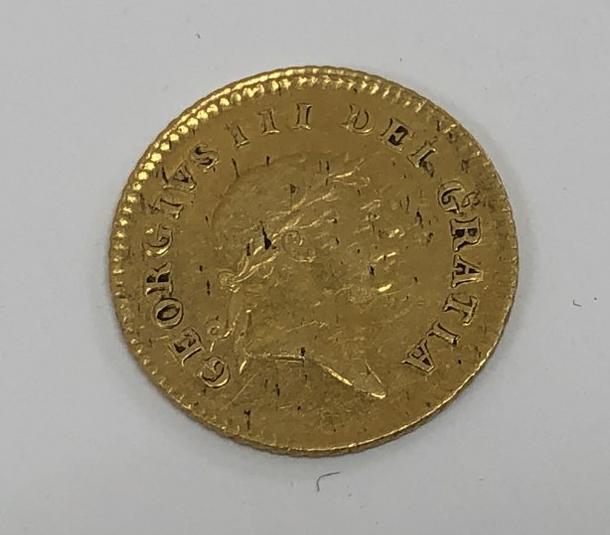 1808 GREAT BRITAIN GOLD GUINEA GEORGE III CON, FROM (1 of 2)