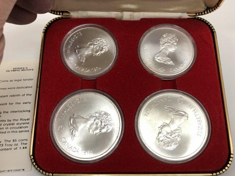 STERLING SILVER UNCIRCULATED OLYMPIC COMMEMORATIVE COIN (1 of 5)