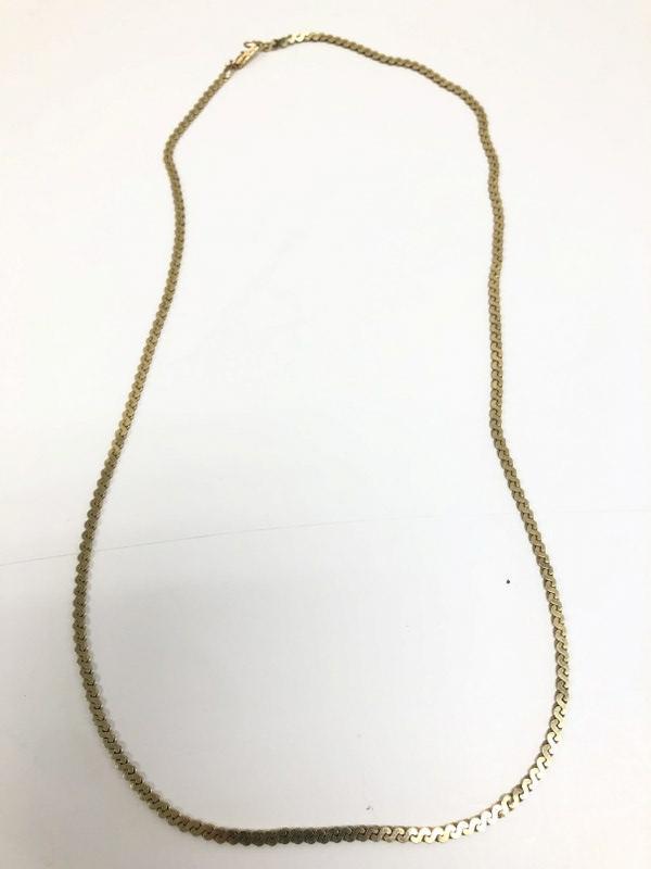 14K HERRINGBONE NECKLACE FROM LOCAL ESTATE,WEIGHS 12.7 (1 of 5)