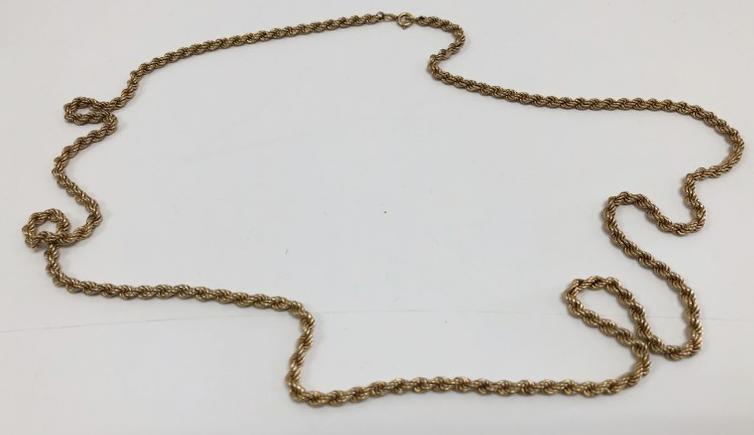 14K GOLD CHAIN, FROM BROOKLYN, N.Y. ESTATE, FINE (1 of 4)