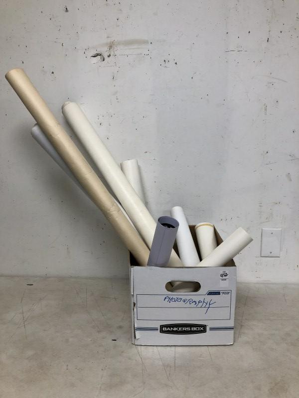 ROLLED POSTER LOT INCL FOUR GIANT FULL-COLOR GERALD (1 of 2)