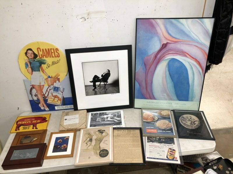 FRAMED PHOTO GLENN GOULD + GOULD ART PRINT + MORE. THIS (1 of 11)