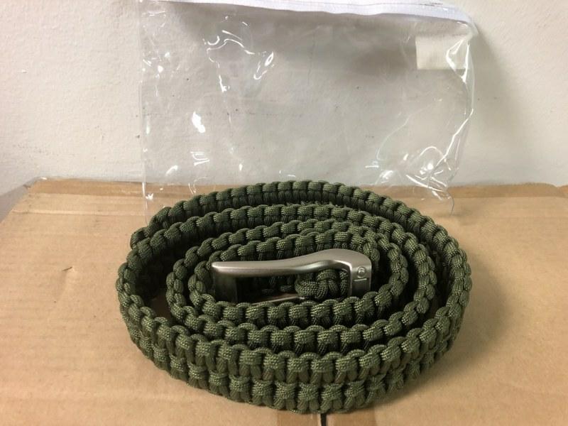 SRG PARACORD SURVIVAL BELTS GREEN SIZE LARGE BOX OF 50 (1 of 1)